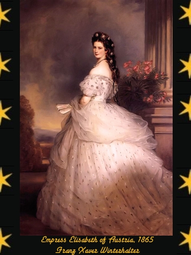 Empress Elisabeth of Austria - Franz Xaver Winterhalter - 1865 Empress Elisabeth of Austria - Franz Xaver Winterhalter - 1865