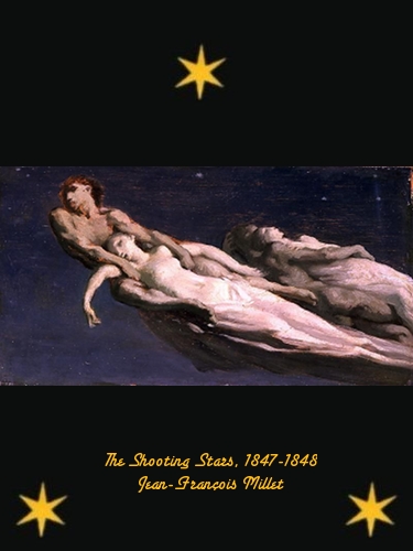 The Shooting Stars - Jean-Francois Millet - 1847-1848 The Shooting Stars - Jean-Francois Millet - 1847-1848