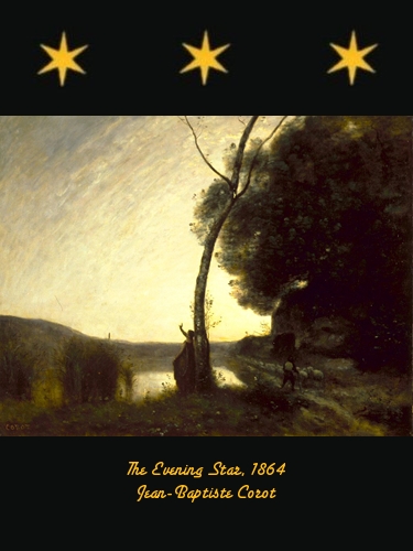 The Evening Star - Jean-Baptiste-Camille Corot - 1864 The Evening Star - Jean-Baptiste-Camille Corot - 1864