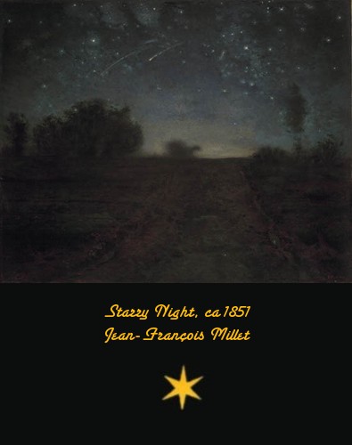 Starry Night - Jean-François Millet - ca. 1851 Starry Night - Jean-François Millet - ca. 1851