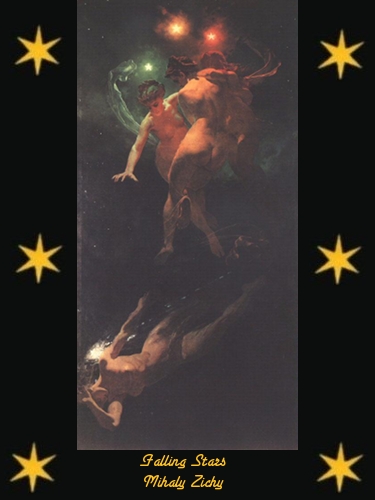 Falling Stars - Mihaly Zichy Falling Stars - Mihaly Zichy
