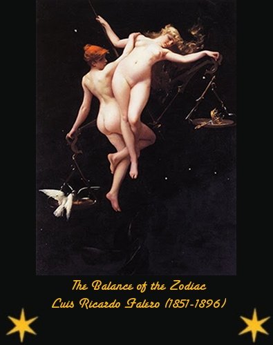 The Balance of the Zodiac - Luis Ricardo Falero The Balance of the Zodiac - Luis Ricardo Falero
