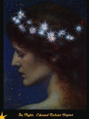 The Night - Edward Robert Hughes The Night - Edward Robert Hughes